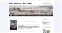 Desktop Screenshot of annick.aquarelle-passion.fr