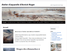 Tablet Screenshot of annick.aquarelle-passion.fr